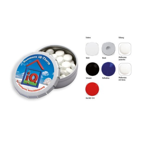 Boîte-Klick 45, Pastilles à la menthe; Sans sucre