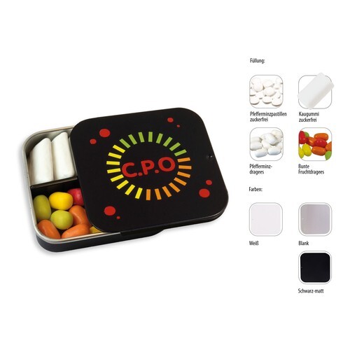 Twin Tin, Dragées à la menthe (Boîte)