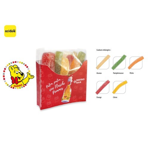 HARIBO Frites acides en sachet promo, HARIBO Frites aigres
