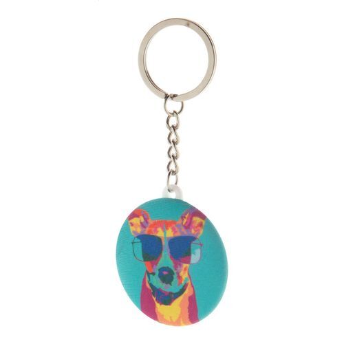 Porte-clés RPET KeyBadge RPET Mini