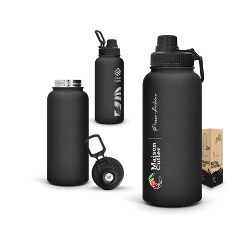 BOUTEILLE GOURDE ISOTHERME DOUBLE-PAROI FINITION SOFT TOUCH 1 L