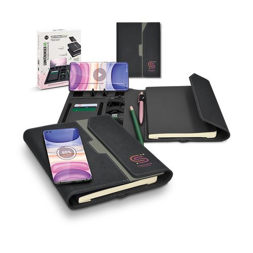CONFERENCIER A5 AVEC CHARGEUR A INDUCTION ET BATTERIE 5000 mAh
