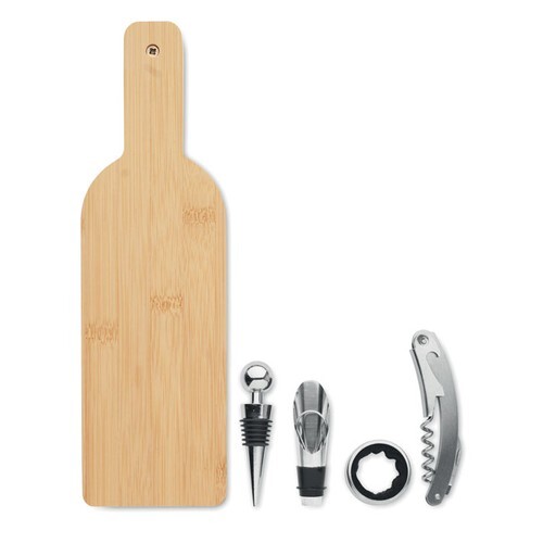 VINOVAULT SET Set de vin forme bouteille