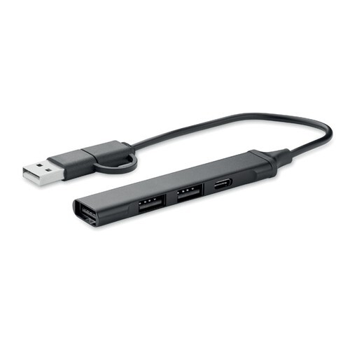 CURRENT Hub USB 4 ports 19 cm