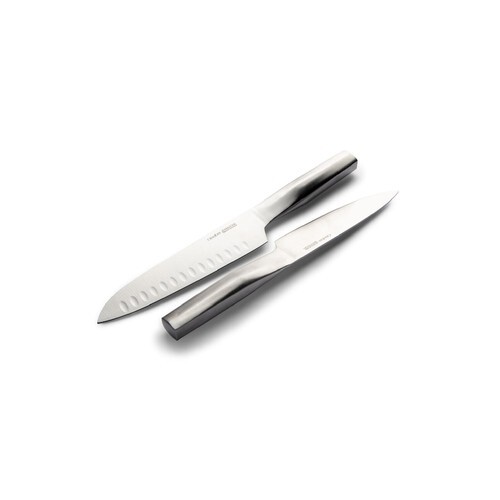 Orrefors Jernverk set de 2 couteaux, acier