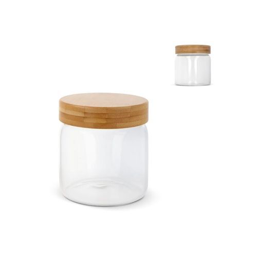 Boîte en verre & bambou 600ml