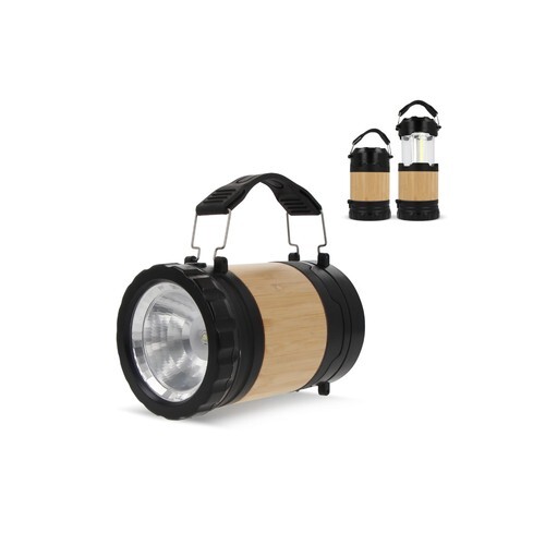 Lampe et Lanterne en ABS et bambou