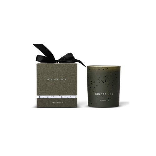 Bougie victorienne au gingembre