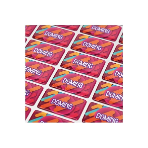 Doming Rectangle 50x20 mm