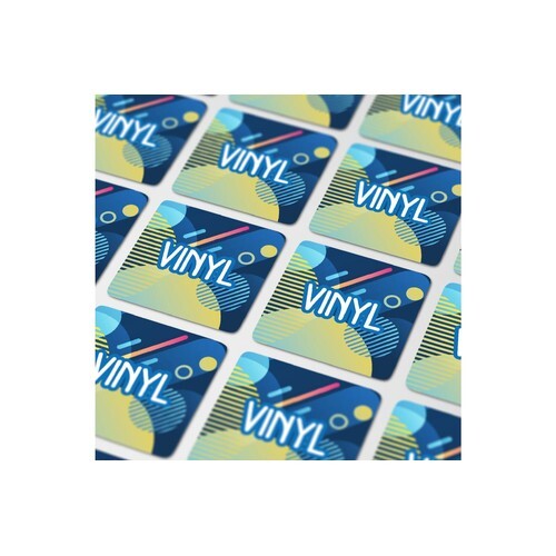 Vinyl Sticker Carré 50x50mm