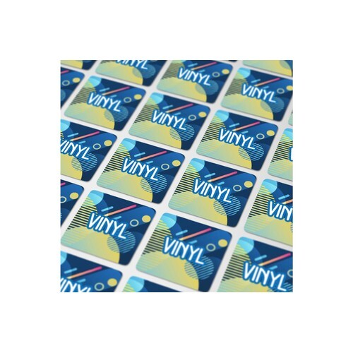 Vinyl Sticker Carré 13x13mm