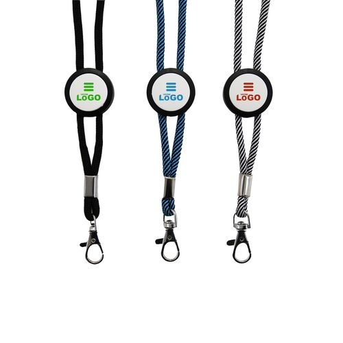 Lanyard VALENCE Made in Europe - Blanc