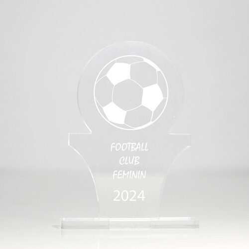 Trophée en plexiglas SPORT - France 5 mm