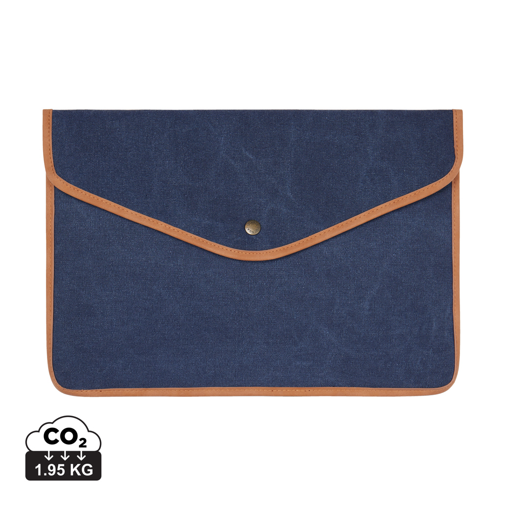 VINGA Pochette ordinateur 16' en toile recyclée GRS Bosler