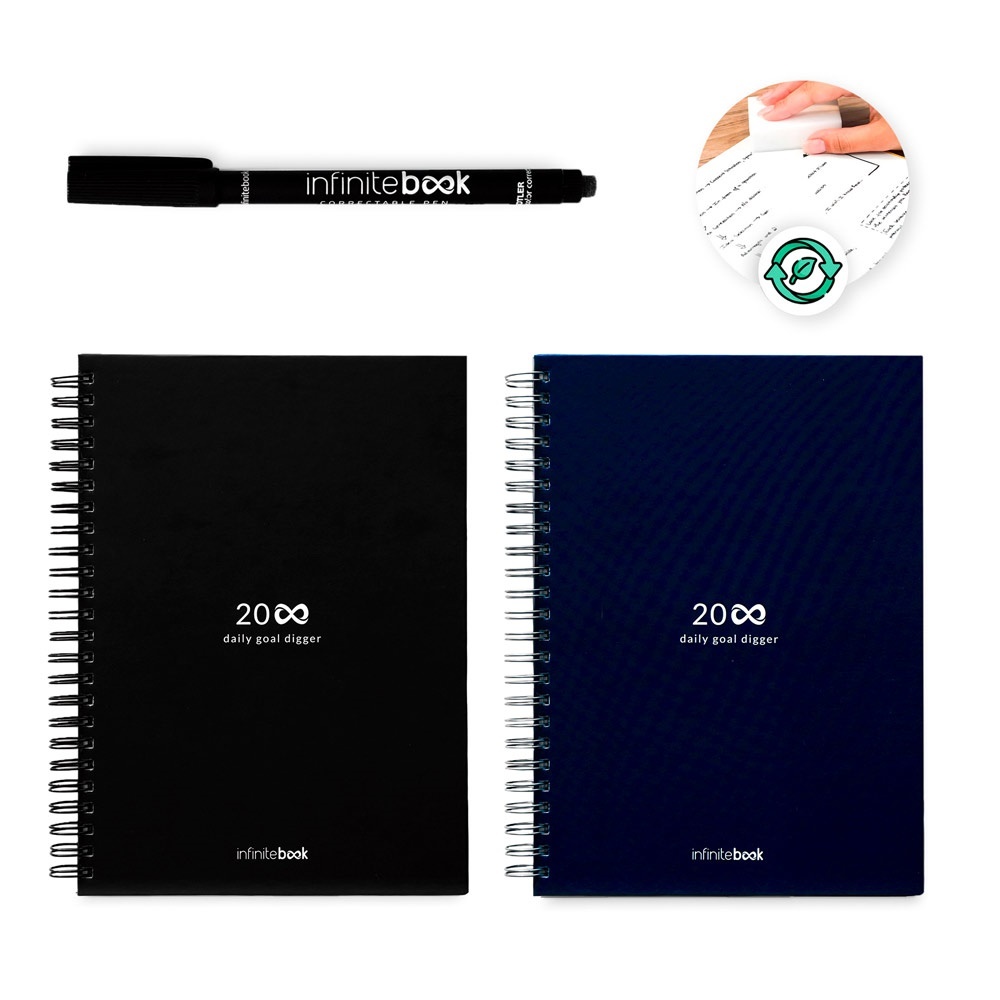 STARTER KIT INFINITE PLANNER A5. Le set comprend un 