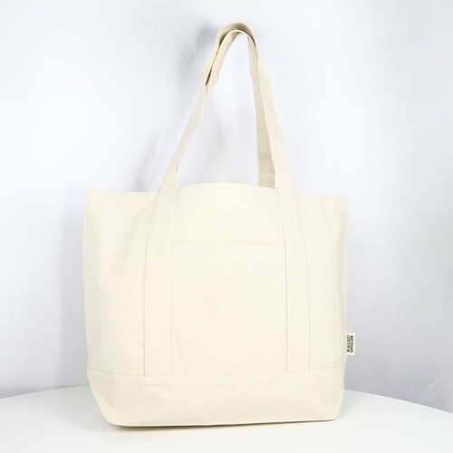 Cabas coton OXFORD recyclé - Ecru