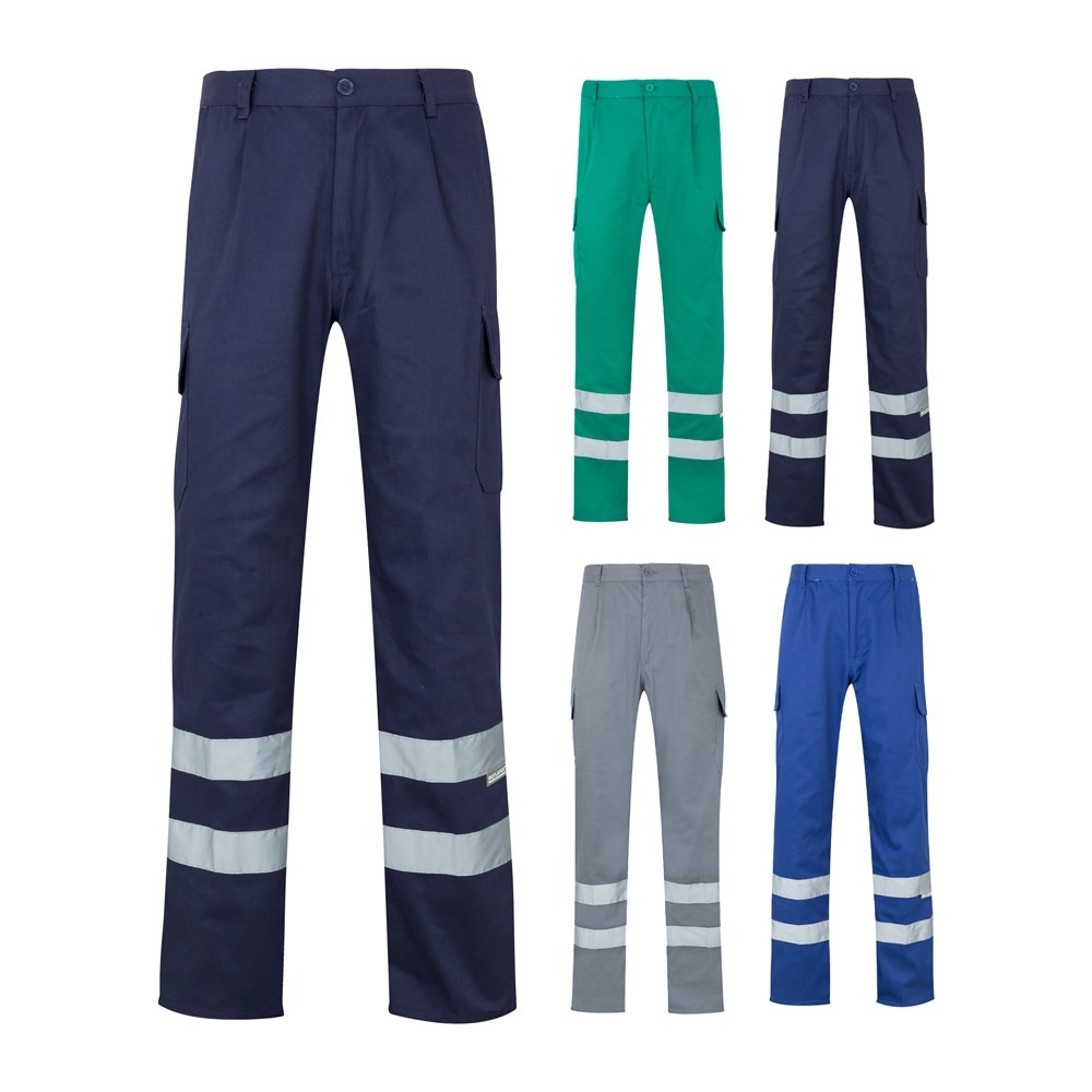VL ASCLEPIUS. Pantalon sergé, multipoches (200g/m²), en coton (35%) et polyester (65%)
