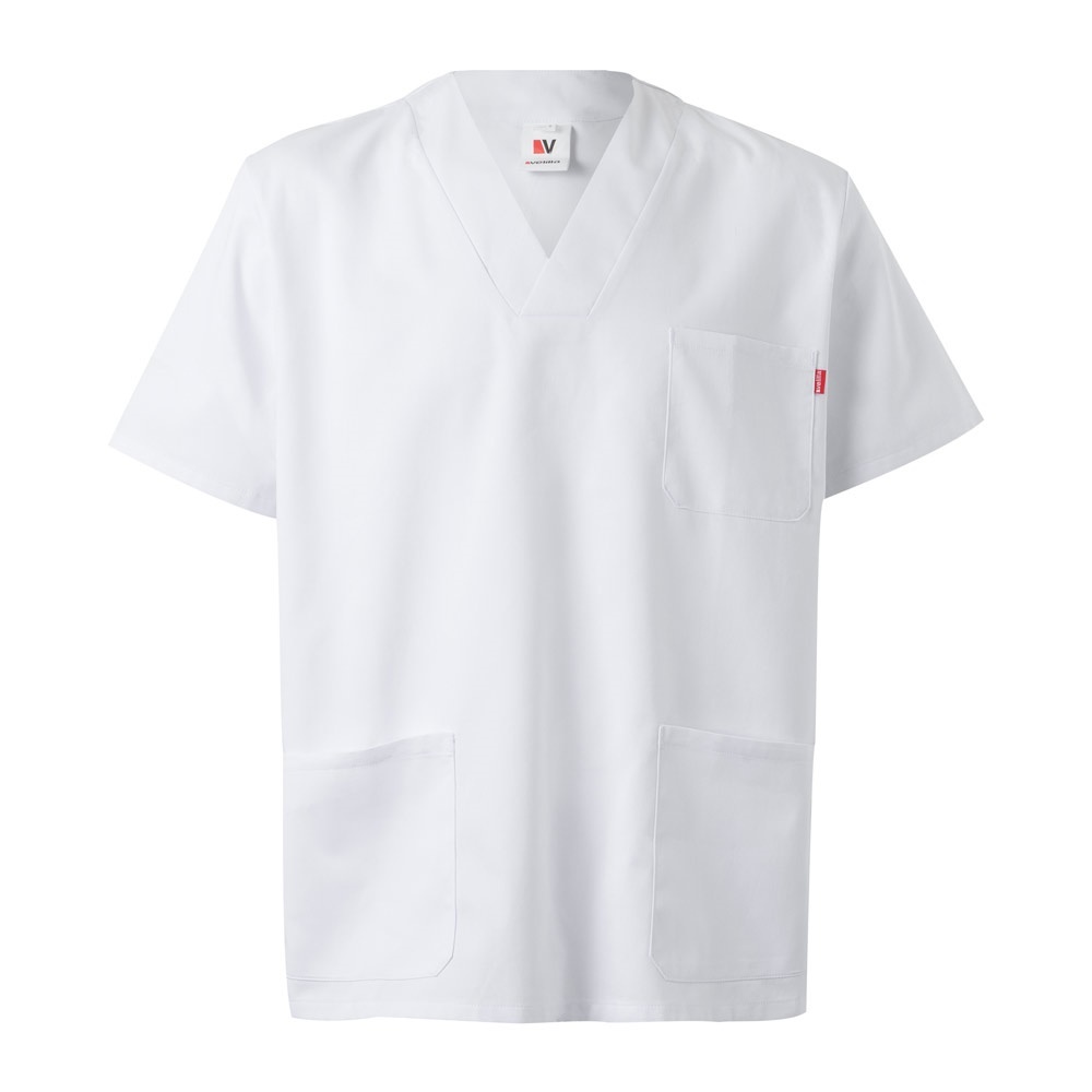 VL TLALOC. Tunique en sergé (190g/m²) à manches courtes, en polyester (65%) et coton (35%)