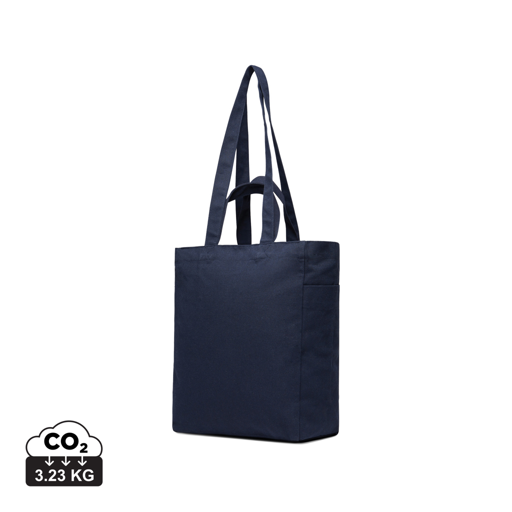VINGA Tote bag avec zip en toile recyclée Hilo AWARE™