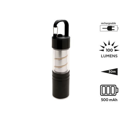 Lanterne - torche rechargeable 2 en 1 'Omega'