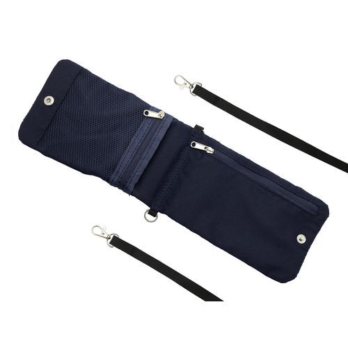 Pochette 'Toledo', polycoton bleu nuit