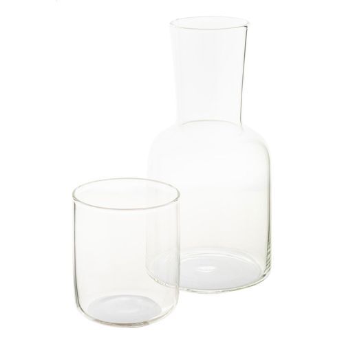 Set avec un verre et une carafe Palmer