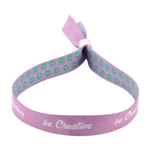 Bracelet festival en RPET SuboWrist Alloy