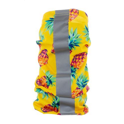 écharpe avec bande réfléchissante sur mesure CreaScarf Reflect