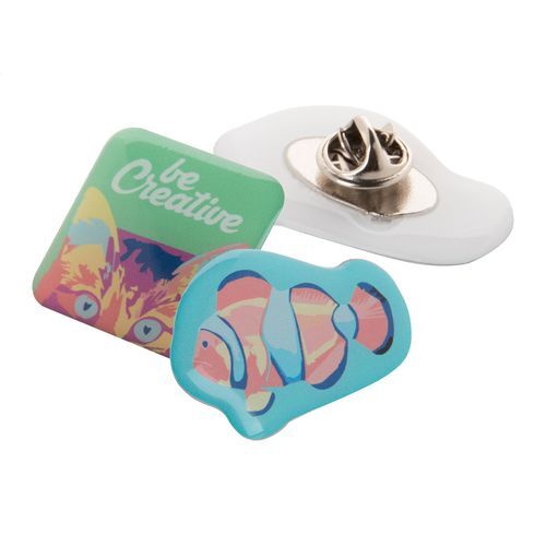 badge époxy sur-mesure EpoBadge Midi