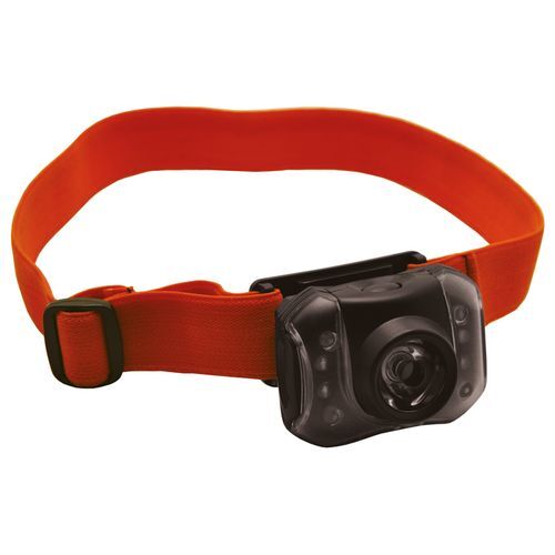 Bandeau pour la lampe frontale 'Orkanger', orange