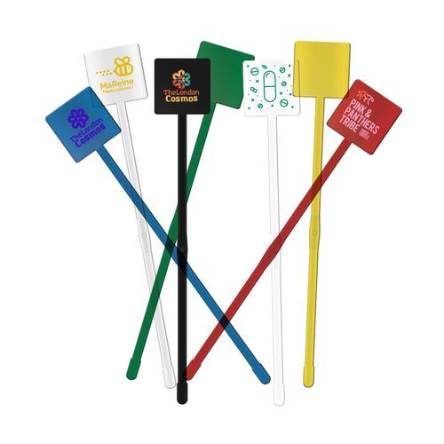 AGITATEUR COCKTAIL CARRE SPATULE 190 mm