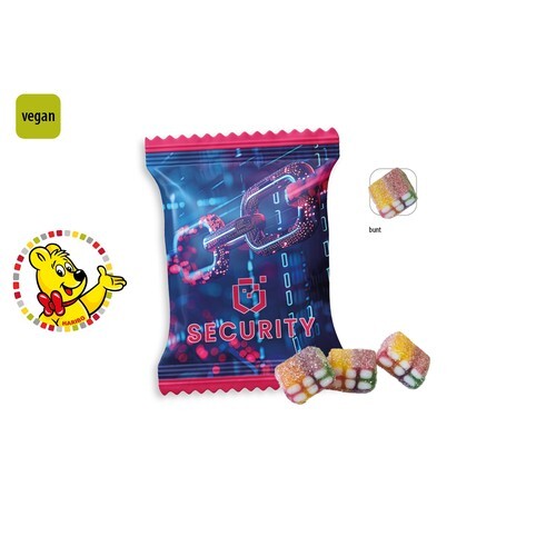 HARIBO Pixel en sachet promo, HARIBO Pixel vegan