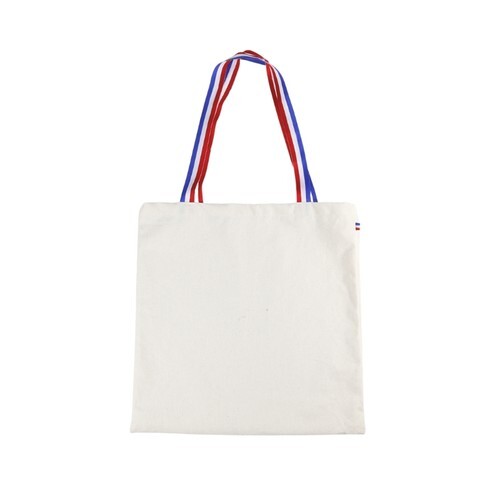 Sac coton ALFRED tricolor - France - Ecru