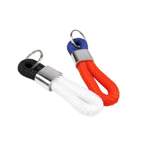 Porte-clés CORDE 21 - Noir / Blanc