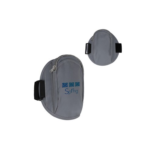 Brassard de sport réfléchissant avec pochette pour objets de valeur