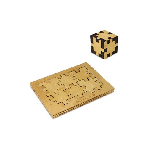 Puzzle de cube en bois