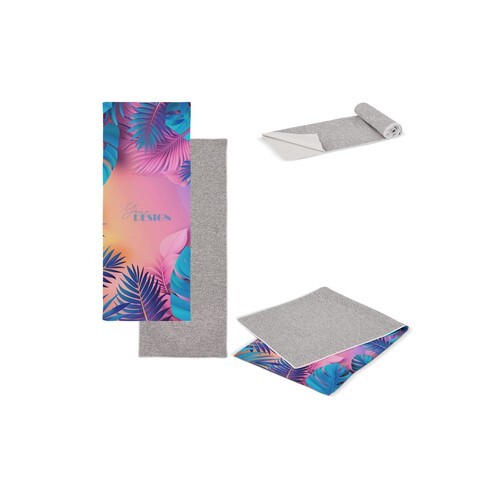 Serviette à séchage rapide R-PET 30 x 80 cm sublimation