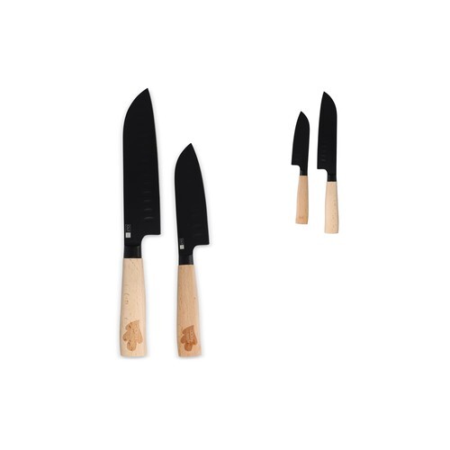 InSideOut Set de couteaux Santoku 2pc Ravn