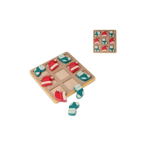 InSideOut  Tic-tac-toe de Noël en bois