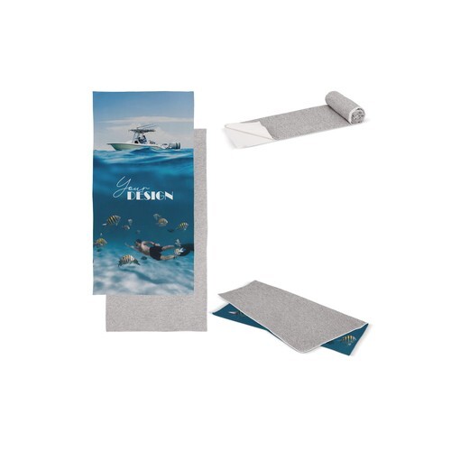 Serviette à séchage rapide R-PET 70 x 140 cm sublimation