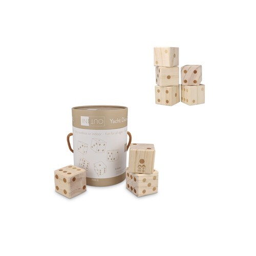 Jeu de dés géant en bois InSide Out