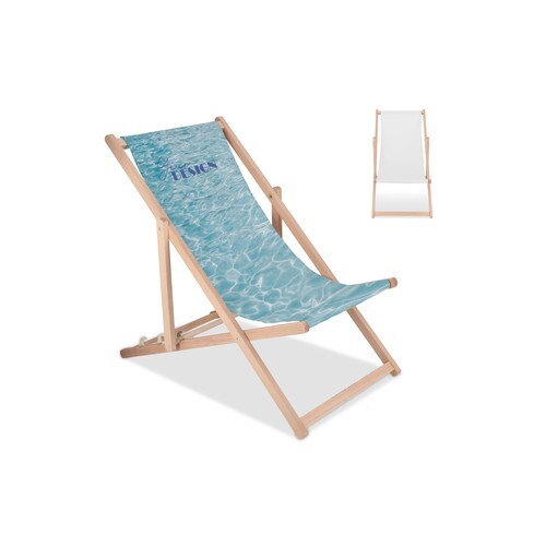 Chaise de plage pliante sublimation