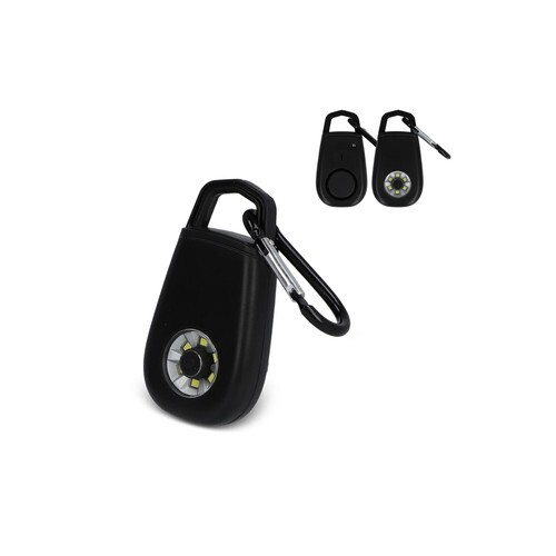 Alarme personnelle lampe à clé matériaux recyclés