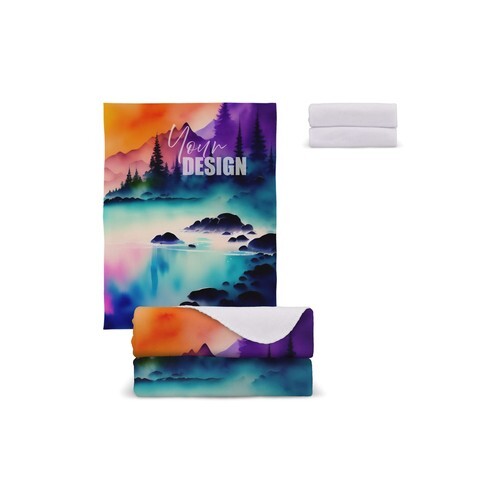 Couverture polaire OEKO-TEX®  sublimation 130 x 170 cm 290 g/m²