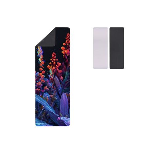 Tapis de yoga imprimé par sublimation, 61 x 173 cm, avec sangle de transport