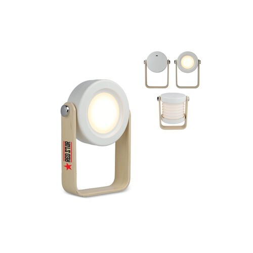 Lampe LED multifonctionnelle Coollux avec poignée en bambou