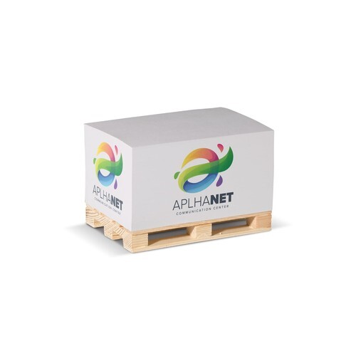 Bloc rectangulaire 12x8x6cm sur palette en bois