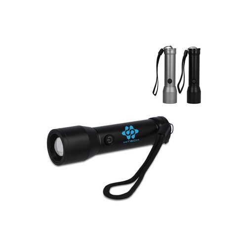 Torche rechargeable en aluminium recyclé IPX4