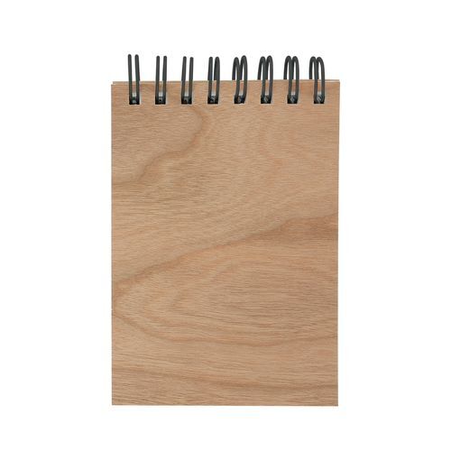 Carnet A7 papier laser bois