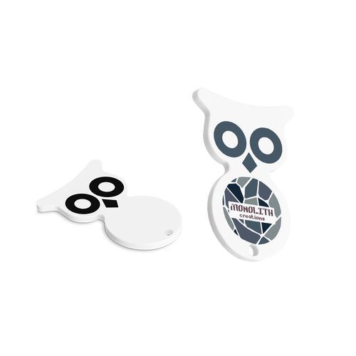 JETON PLASTIQUE (ABS) FORME HIBOU